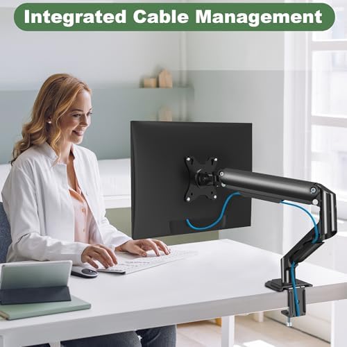 UPGRAVITY Single Monitor Mount Arm for 17" to 32" Computer Screen