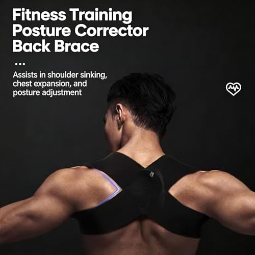 Fitness Posture Corrector Training Straps, 2026 New Fitness Heavy Shoulder Straps, Open Shoulder Assist Straps Shoulders for Weight Training, Chest Straight, Bench Presses, Shoulder Training