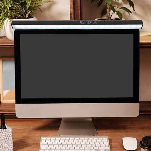 Dimmable Blue Light Filter Monitor Light Bar for Desktop Use