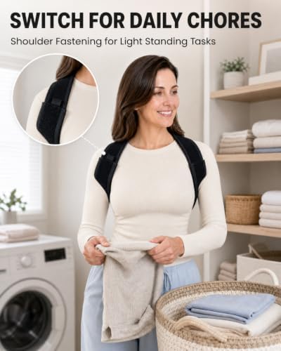 At-Home Women's Posture Corrector for Desk Work and Daily Chores