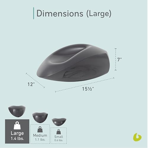 Balansit Balancing Seat Cushion, Large, Balanced Body Posture Support