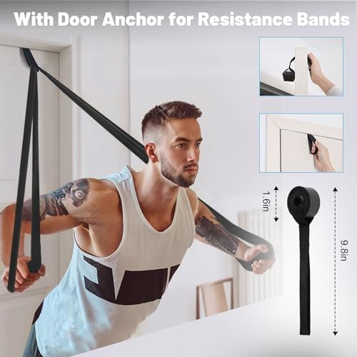 Pull Up Bands, Resistance Bands Set, Exercise Workout Bands for Men & Women, Ideal for Body Stretching, Physical Therapy and Muscle Training