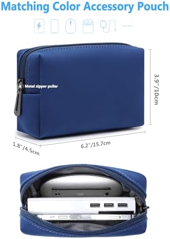 HYZUO 15-16 Inch Laptop Case Bag Sleeve with Stand, Klein Blue
