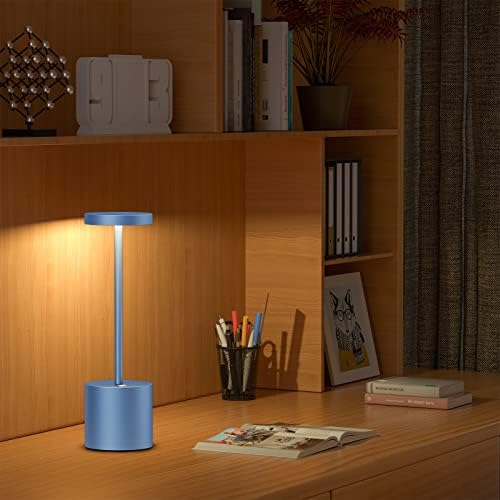 Cordless Table Lamp Rechargeable,Battery Powered LED Outdoor Table Light