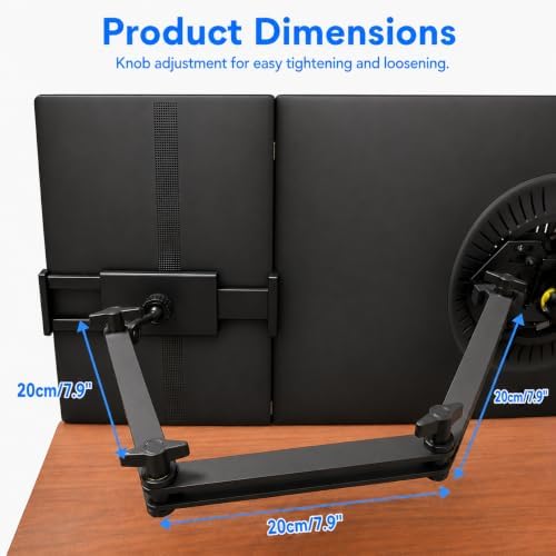Portable Screen Mount for Tablet,2 in 1 Pack,Clamp Model
