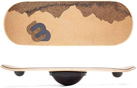 Whirly Board Wide Standing Desk Balance Board and Stabilizing Ring Companion