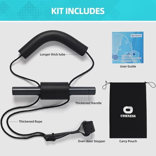 Cervical Neck Traction Device for Home Use, Restore The Natural Curve of The Neck, Neck Stretcher Mochine Over Door for Neck Pain Relief.