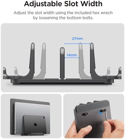 Spigen Vertical Laptop Stand Holder for Desk