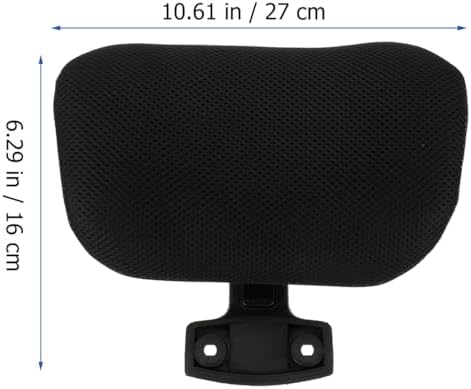 Cabilock Adjustable Office Chair Headrest Attachment Neck Support with Breathable Mesh Attachable Computer Chair Head Pillow for Office Desk and Home 10.62 x 6.29 x 1.18in，Clip-on Design