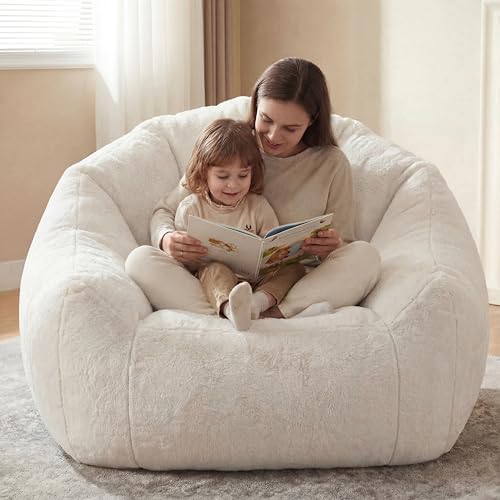 HUGHEAVEN Max Giant Bean Bag Chair, Bean Bag Sofa for Adults & Teens