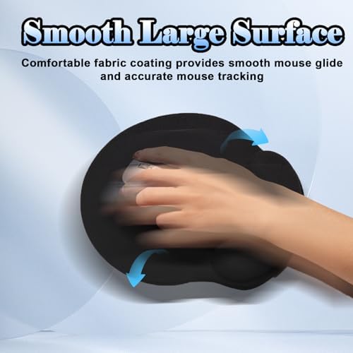 Ergonomic Mouse Pad with Wrist Support 8 Pack Mousepads