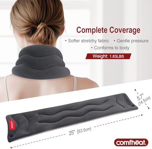 Microwave Heating Pad for Neck Pain Relief Moist Heat FSA Eligible