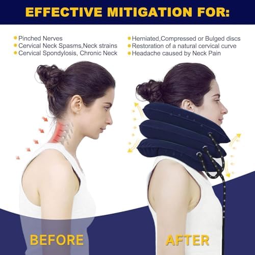 CRABCLAW Cervical Neck Traction Device for Effective Neck Pain Relief