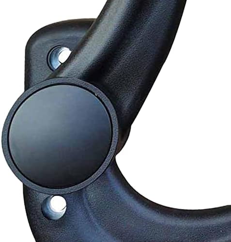 Amagogo Replacement Adjustable Arms for Office Chair Support Arms and Elbow Hardware Comfort Replaces Gaming Chair Armrest Pads with Arm Pads, Black