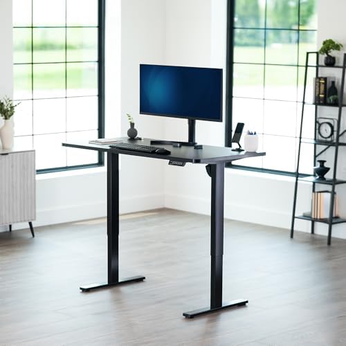 VIVO Black 55 x 28 in Standing Desk, DESK-KIT-1B55B