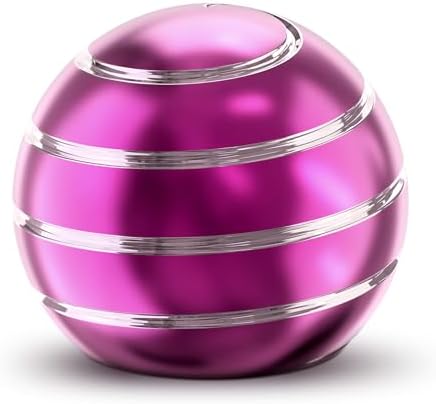Kryfa 1.77in Kinetic Fidget Desk Toy, Anxiety Relief ADHD for Adults, Purple