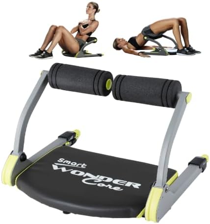 Wonder Core Smart, Ab Machine, Ab Workout Equipment, Sit Up Machine & Exercise Equipment, Ab Crunch Machine for Stomach Workout, Ab Core Trainer Abdominal Machine for Home Gym
