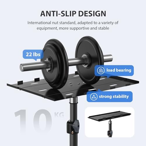 Projector Stand Tripod, Portable Height Adjustable Laptop Stand