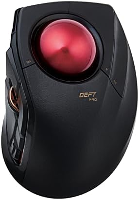 ELECOM DEFT PRO Trackball Mouse M-DPT1MRXBK