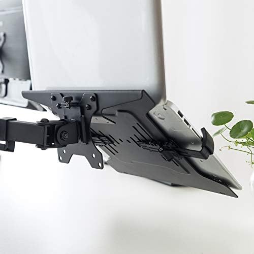 HumanCentric Laptop VESA Mount Tray for Monitor Arms, Stands, 75mm & 100mm