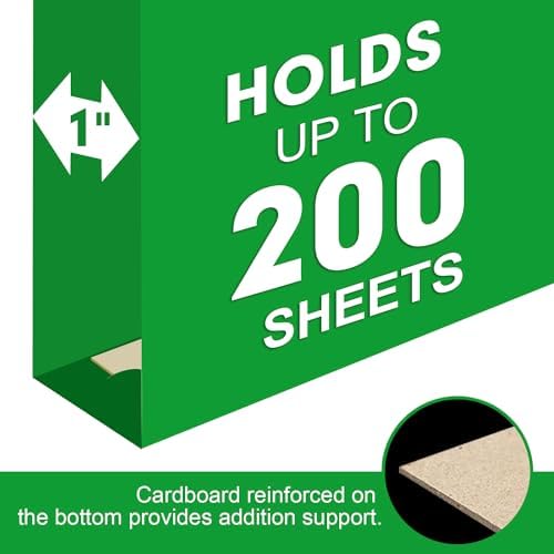 Extra Capacity Hanging File Folders, RAZCC 60 Pack Letter Size Reinforced Hanging Folders with Heavy Duty 1 Inch Expansion for Bulky Files, Filing Cabinet, Adjustable Tabs, Assorted Colors