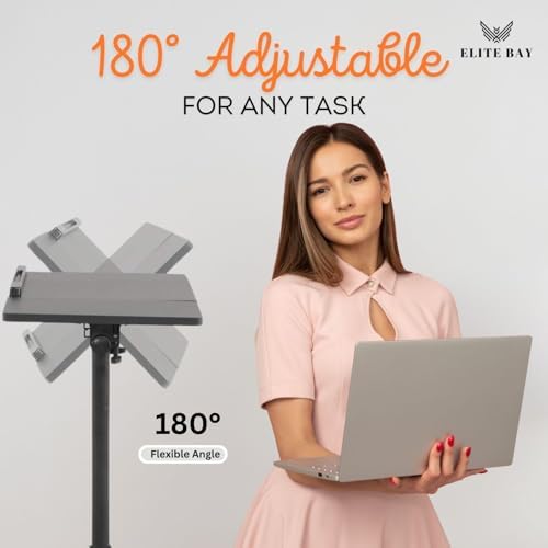 Adjustable Work from Home Working Station Black.