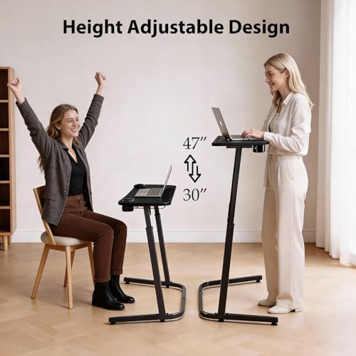 VTORY Treadmill Desk Height Adjustable Desk for Walking Pad, 30"-47"