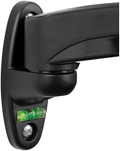 StarTech Wall Mount Monitor Arm 12in to 34in up to 19.8lb/9kg, VESA, Black