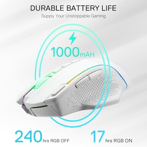 Redragon M991 3-Mode Wireless RGB Gaming Mouse 26000 DPI Remapping Keys