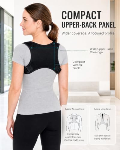 Women's Shoulder Posture Corrector for Walking, Upper Back Support