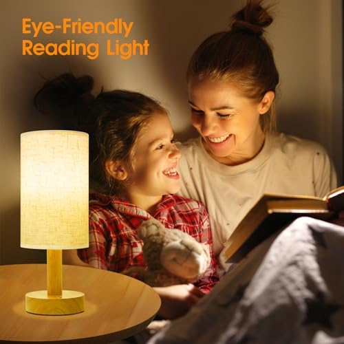 Rechargeable Cordless Table Lamp, Touch Stepless Dimming with Memory