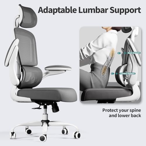 TRALT Office Chair Ergonomic Desk Chair - Gaming Chair with Lumbar Support
