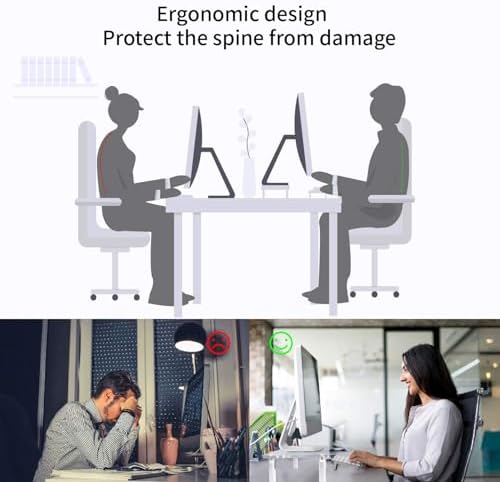 YestBuy Acrylic Monitor Stand Riser, Clear Computer Stand for Laptop, iMac, Pc, Printer, Desktop Ergonomic, Desk Riser Work from Home Accessories Office Supplies Platform Save Space
