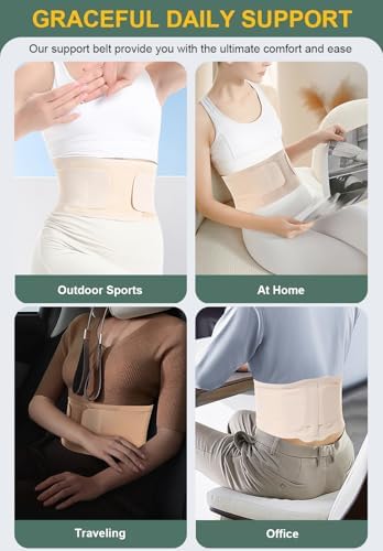 Back Brace for Lower Back Pain Women Men, Waist Support Back Support Brace Back Brace for Men Lower Back Pain Relief Products, Back Belt Sciatica Pain Relief Back Brace for Women Men (Black, Medium)