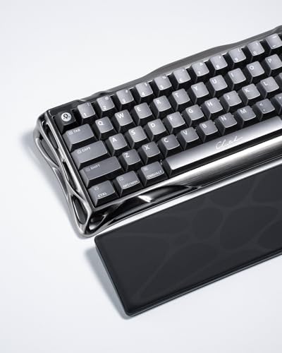 GravaStar 60% Keyboard Wrist Rest Pad, 32.7 * 72.5 * 20mm / 12.9 * 2.85 * 0.79 inch, Compatible Mercury V60 Series and Other 60% Keyboards - Black