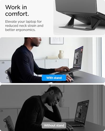 Spigen Slim Fold Portable Laptop Stand Foldable