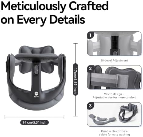 Neck Posture Corrector with Rear Neck Support（Black, Large）
