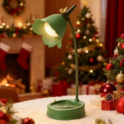 magical JD LED Desk Lamp Cordless Table Light Adjustable Gooseneck Dimmable Touch Rechargeable Battery Eye-Caring Night Light for Kids,Mini Cute Lamp for College Dorm Bedroom Reading