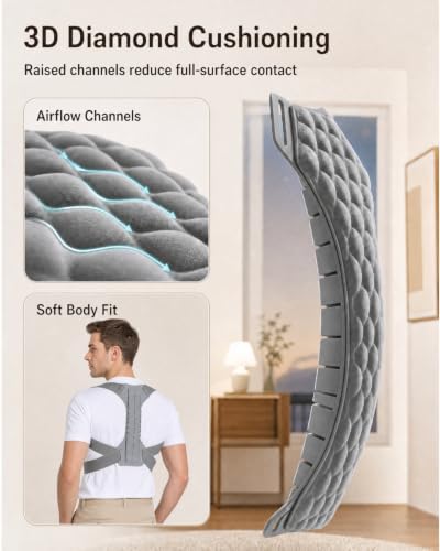 OFIR Men's After-Work Reading Posture Corrector, Upper Back Trainer