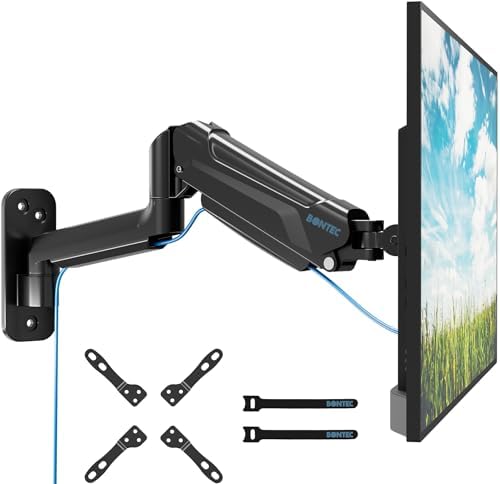BONTEC Monitor Wall Mount Arm, 13-42 Inch Screens, Max VESA 200x200mm