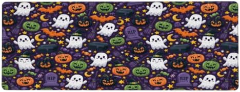 Halloween Large Mouse Pad Non-Slip Rubber Long Gaming Desk Mat