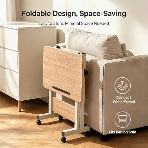 Garvee 32" Small Rolling Laptop Standing Desk