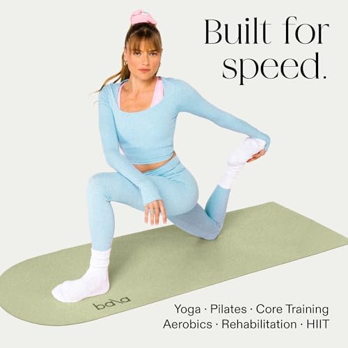 Bala Yoga Mat for Home Gym, Non-Slip Exercise Mat for Home Yoga