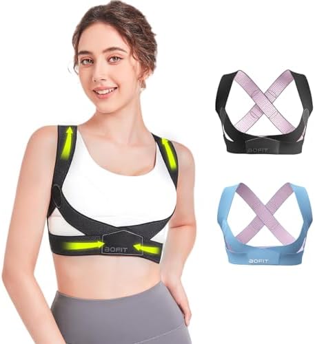 aoFIT Posture Corrector for Back Support: Shoulder Posture Brace for Upper Lower Back Pain Relief