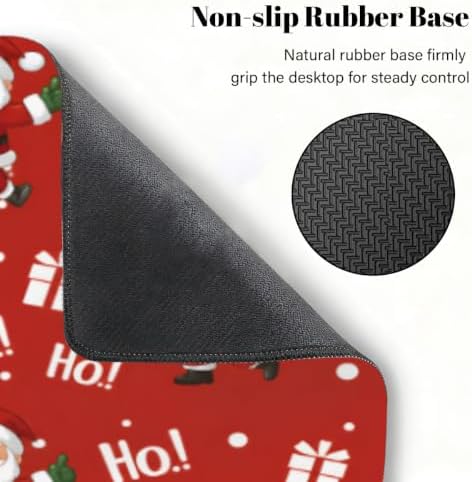 Christmas Large Mouse Pad Non-Slip Rubber Long Gaming Desk Mat
