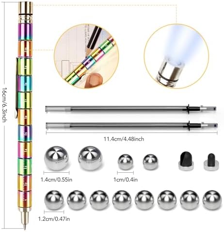 Fidget Pen Gift, Multifunction Stress Relief Fidget Toy for Teens and Men