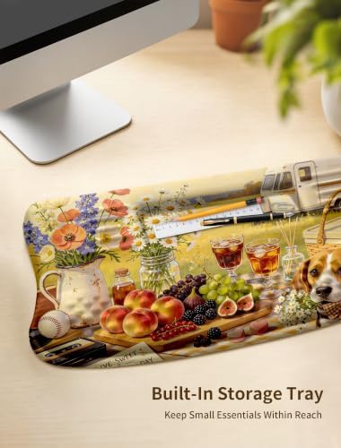 Ergonomic Keyboard Wrist Rest Pad with Wrist Support Holiday Picnic