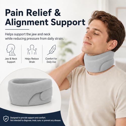 Neck Brace Cervical Collar, for Sleeping & Daily Wear, Neck Pain Relief