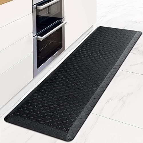 HappyTrends Kitchen Floor Mat - 4/5 Inch Thick Anti-Fatigue Kitchen Rug