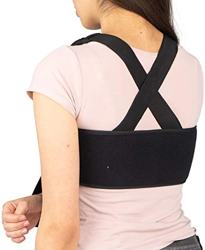Arm Sling Brace Shoulder Immobilizer (Black) - Large